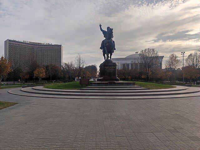 Amir Timur square, Uzbekistan